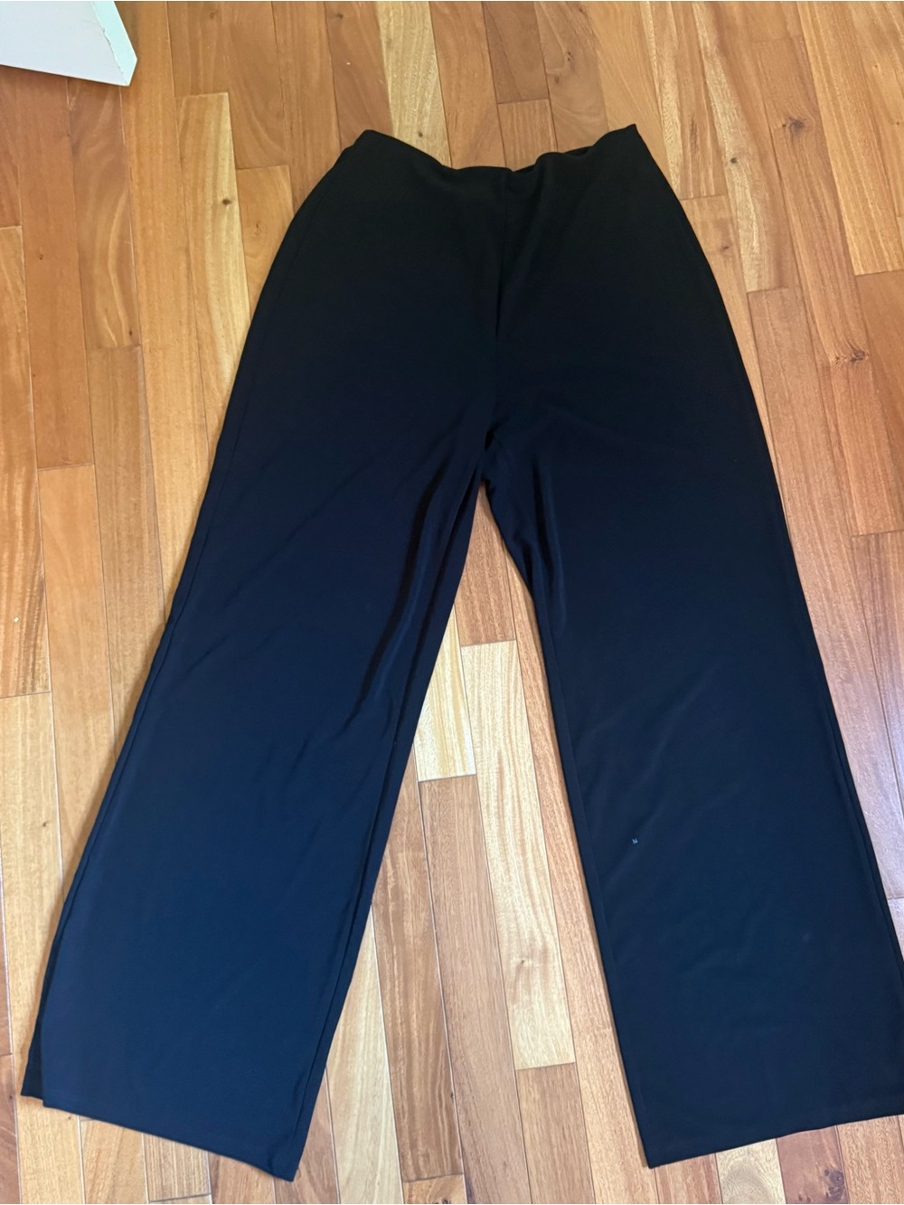 Zara Black High Rise Wide Leg Pants
